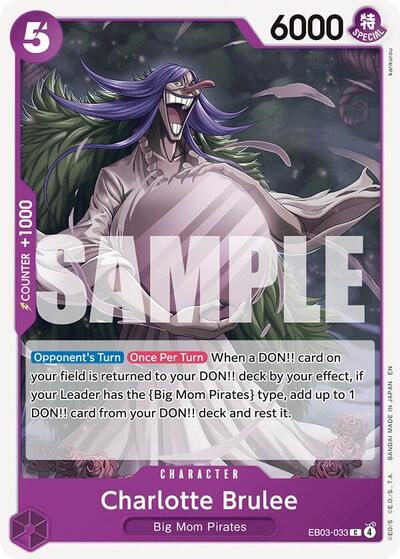 Charlotte Brulee (EB03-033) [Extra Booster: One Piece Heroines Edition] | Jack's On Queen