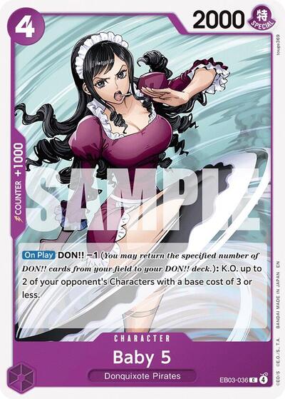 Baby 5 (EB03-036) [Extra Booster: One Piece Heroines Edition] | Jack's On Queen