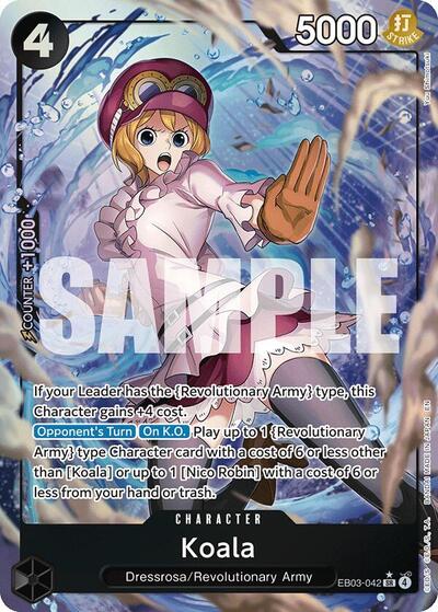 Koala (Alternate Art) (EB03-042) [Extra Booster: One Piece Heroines Edition] | Jack's On Queen