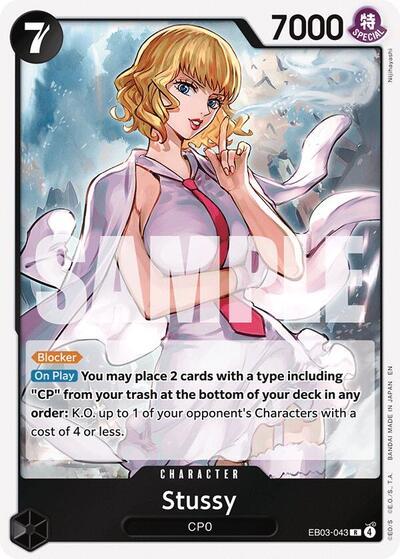 Stussy (EB03-043) [Extra Booster: One Piece Heroines Edition] | Jack's On Queen