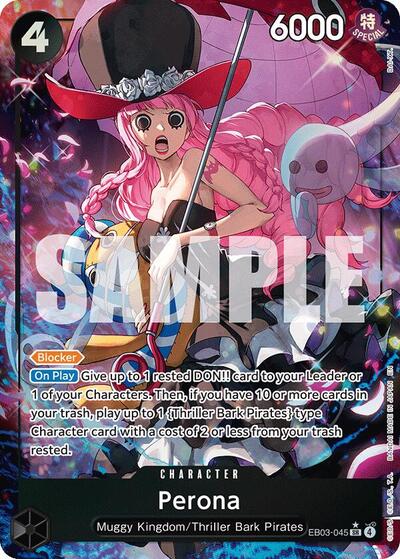 Perona (045) (Alternate Art) (EB03-045) [Extra Booster: One Piece Heroines Edition] | Jack's On Queen