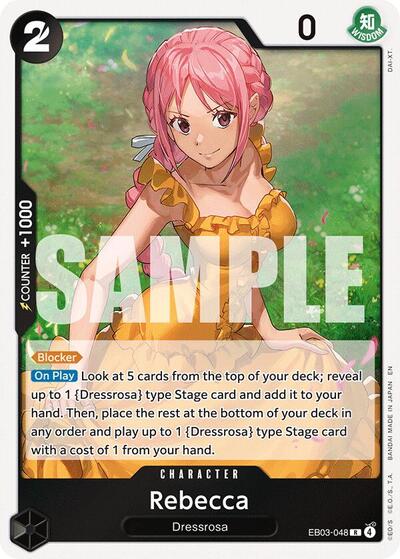Rebecca (EB03-048) [Extra Booster: One Piece Heroines Edition] | Jack's On Queen