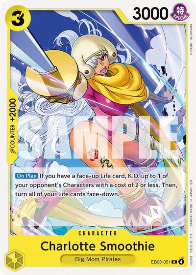 Charlotte Smoothie (EB03-051) [Extra Booster: One Piece Heroines Edition] | Jack's On Queen