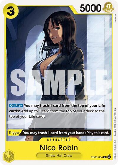 Nico Robin (054) (EB03-054) [Extra Booster: One Piece Heroines Edition] | Jack's On Queen
