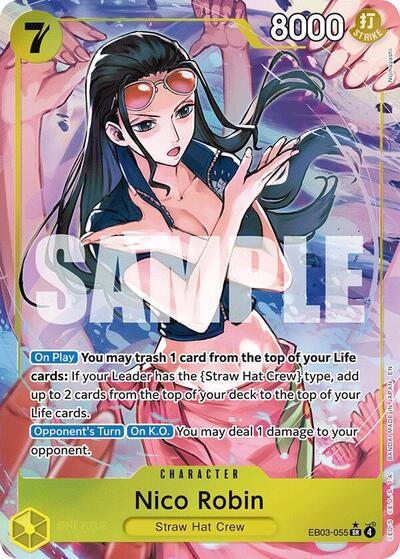 Nico Robin (055) (Alternate Art) (EB03-055) [Extra Booster: One Piece Heroines Edition] | Jack's On Queen