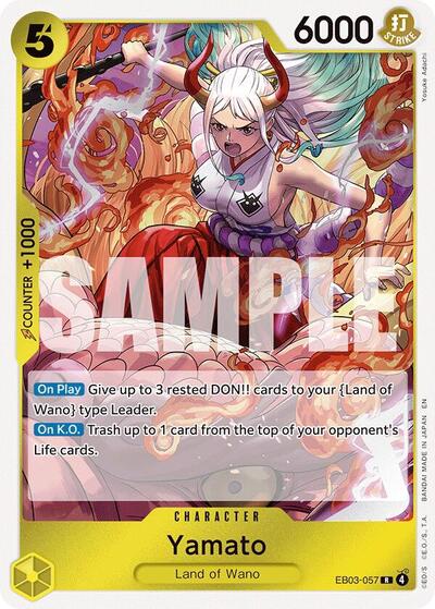 Yamato (EB03-057) [Extra Booster: One Piece Heroines Edition] | Jack's On Queen