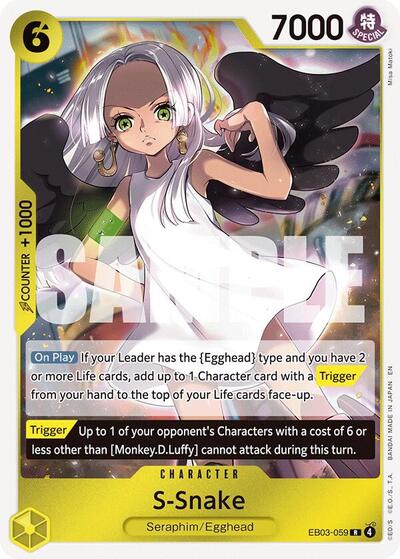 S-Snake (EB03-059) [Extra Booster: One Piece Heroines Edition] | Jack's On Queen