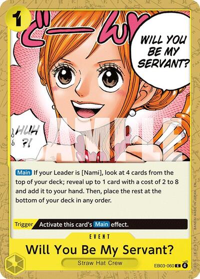 Will You Be My Servant? (EB03-060) [Extra Booster: One Piece Heroines Edition] | Jack's On Queen