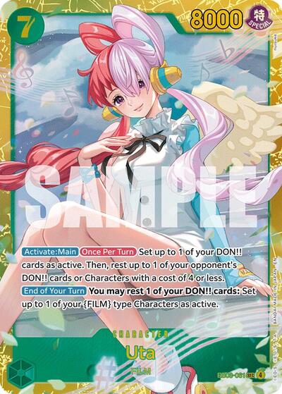 Uta (061) (EB03-061) [Extra Booster: One Piece Heroines Edition] | Jack's On Queen