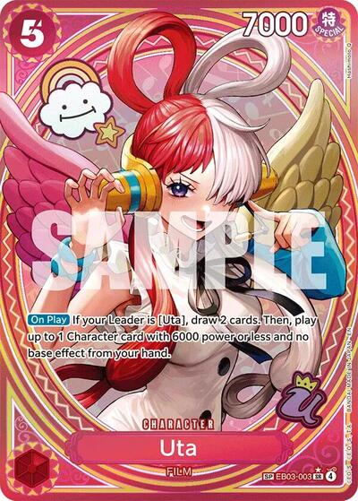 Uta (003) (SP) (EB03-003) [Extra Booster: One Piece Heroines Edition] | Jack's On Queen