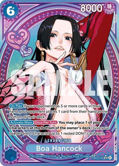 Boa Hancock (SP) (EB03-026) [Extra Booster: One Piece Heroines Edition] | Jack's On Queen