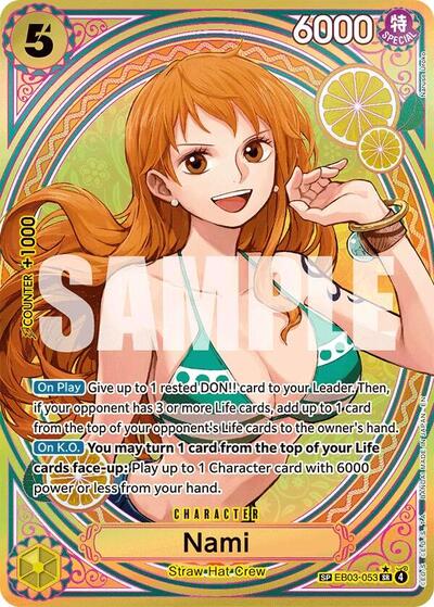 Nami (053) (SP) (EB03-053) [Extra Booster: One Piece Heroines Edition] | Jack's On Queen