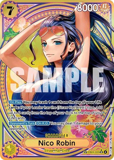 Nico Robin (055) (SP) (EB03-055) [Extra Booster: One Piece Heroines Edition] | Jack's On Queen