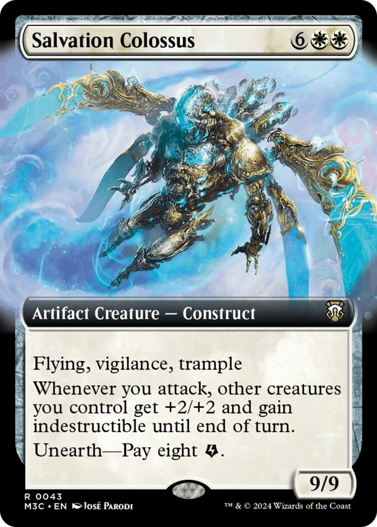 Salvation Colossus (Extended Art) (Ripple Foil) [Modern Horizons 3 Commander] | Jack's On Queen