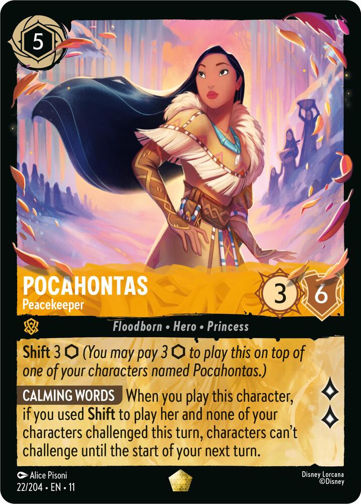 Pocahontas - Peacekeeper (22/204) [Winterspell] | Jack's On Queen