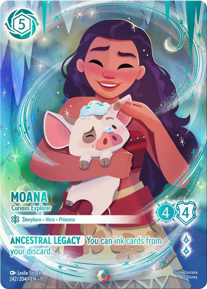 Moana - Curious Explorer (Iconic) (242/204) [Winterspell] | Jack's On Queen