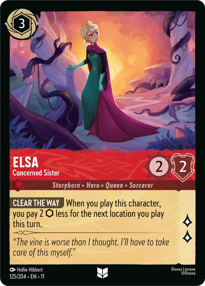 Elsa - Concerned Sister (125/204) [Winterspell] | Jack's On Queen