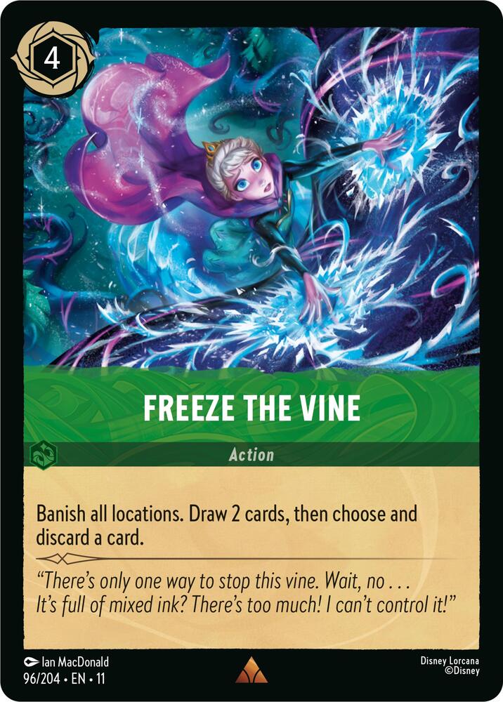 Freeze the Vine (96/204) [Winterspell] | Jack's On Queen