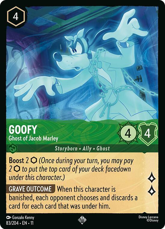 Goofy - Ghost of Jacob Marley (83/204) [Winterspell] | Jack's On Queen