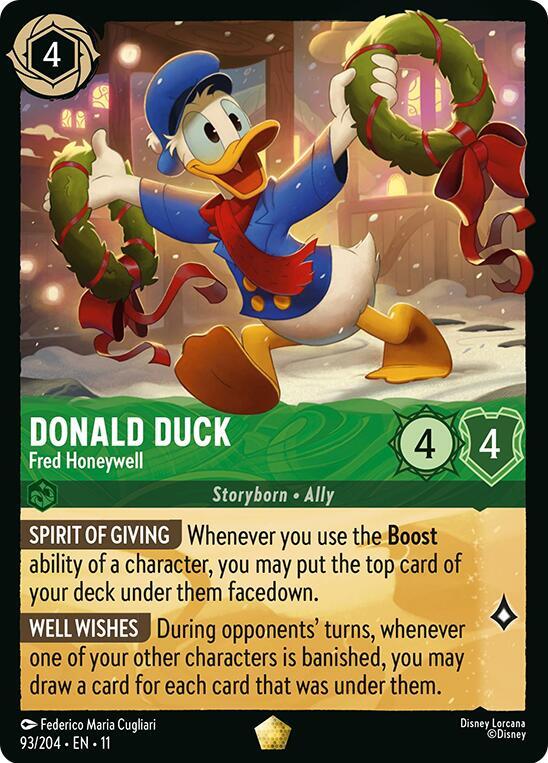 Donald Duck - Fred Honeywell (93/204) [Winterspell] | Jack's On Queen