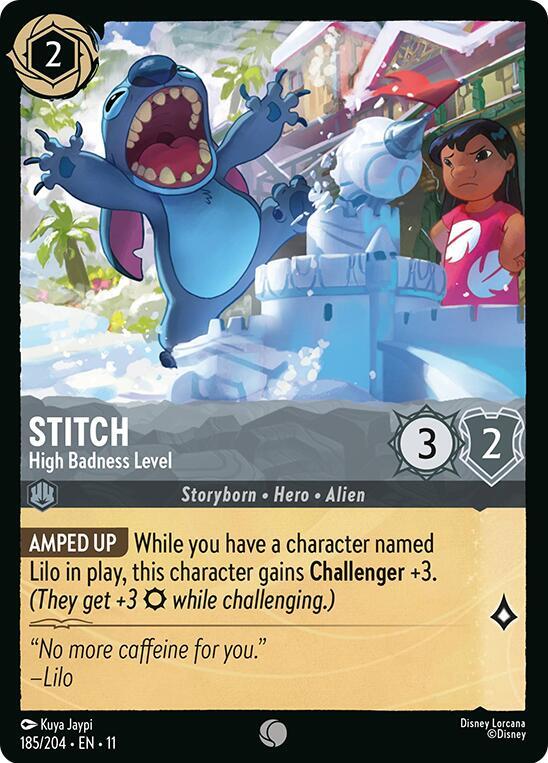 Stitch - High Badness Level (185/204) [Winterspell] | Jack's On Queen