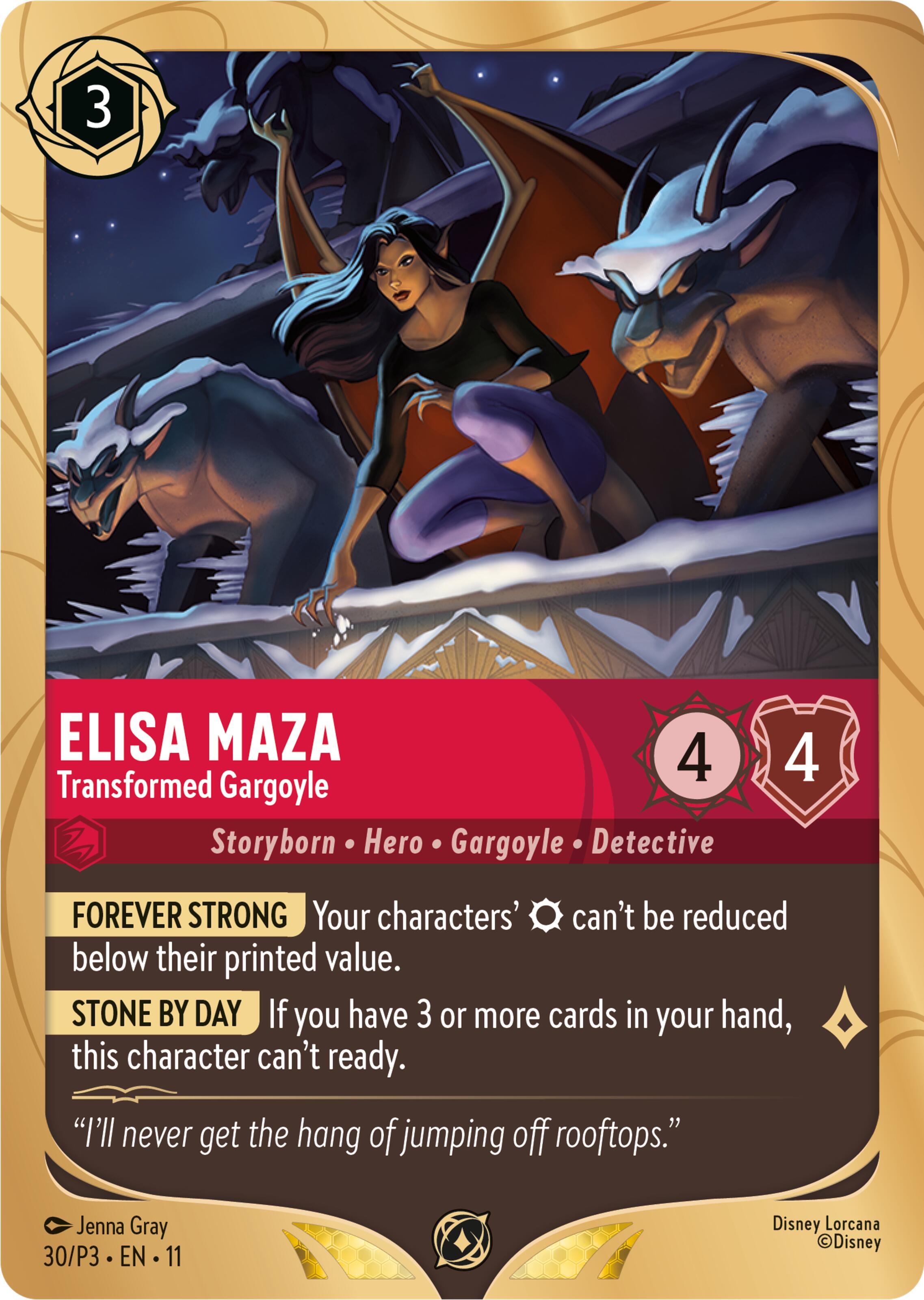 Elisa Maza - Transformed Gargoyle (30) [Promo Cards] | Jack's On Queen