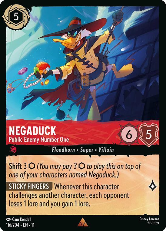 Negaduck - Public Enemy Number One (116/204) [Winterspell] | Jack's On Queen