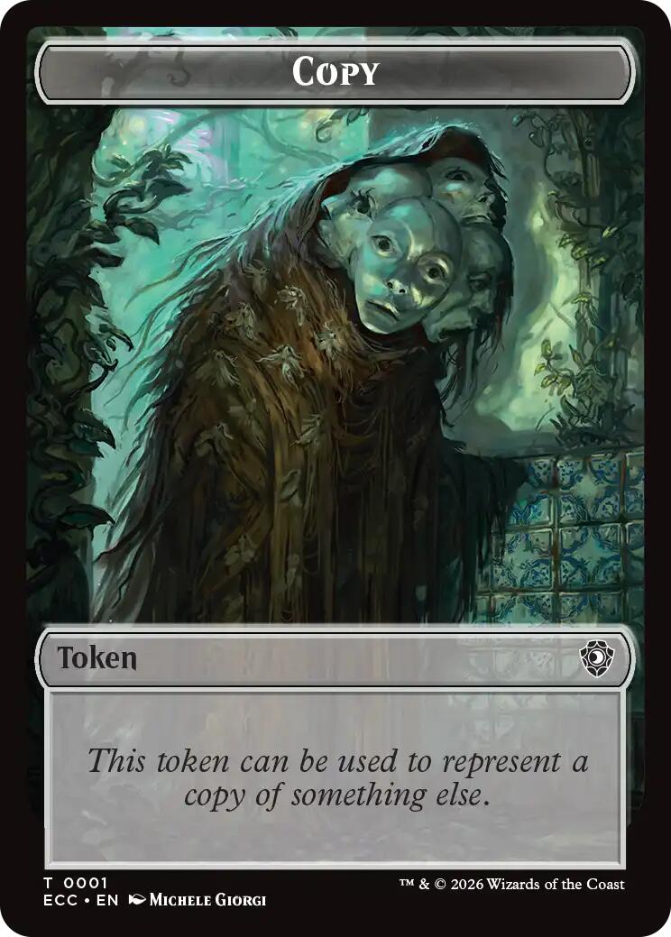 Copy // Plant Double-Sided Token [Lorwyn Eclipsed Tokens] | Jack's On Queen