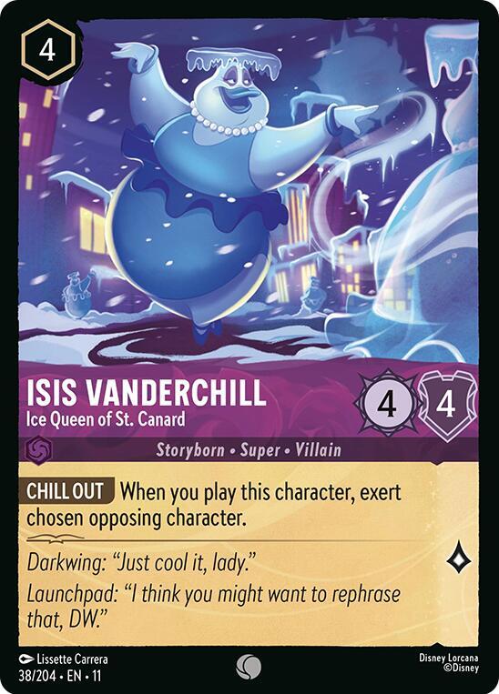 Isis Vanderchill - Ice Queen of St. Canard (38/204) [Winterspell] | Jack's On Queen