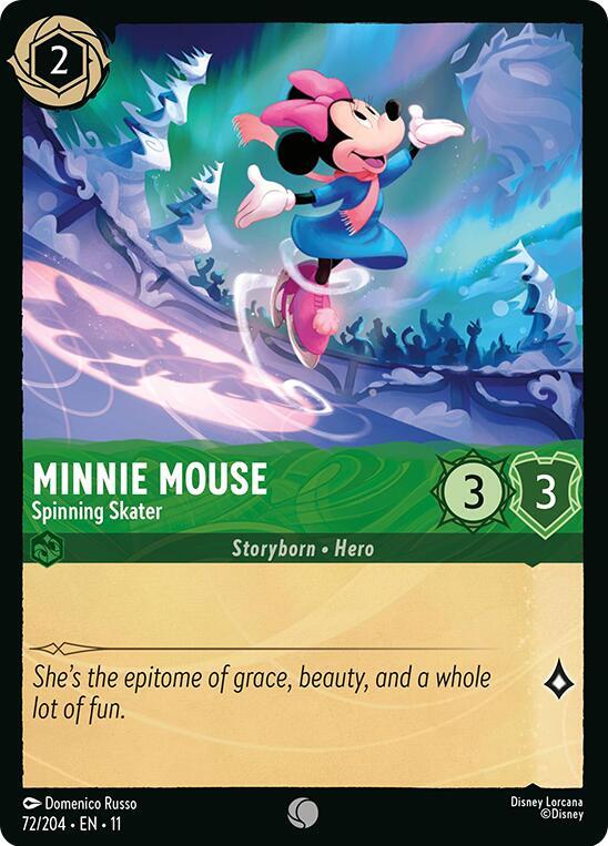 Minnie Mouse - Spinning Skater (72/204) [Winterspell] | Jack's On Queen
