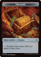 Treasure // Copy Double-Sided Token [Lorwyn Eclipsed Tokens] | Jack's On Queen