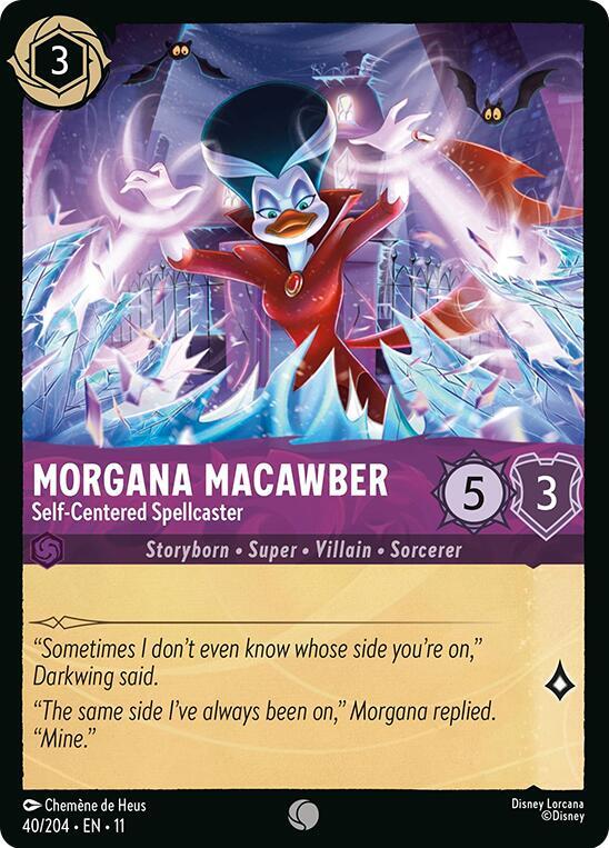 Morgana Macawber - Self-Centered Spellcaster (40/204) [Winterspell] | Jack's On Queen