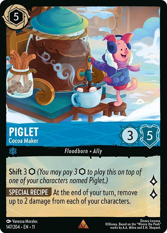 Piglet - Cocoa Maker (147/204) [Winterspell] | Jack's On Queen