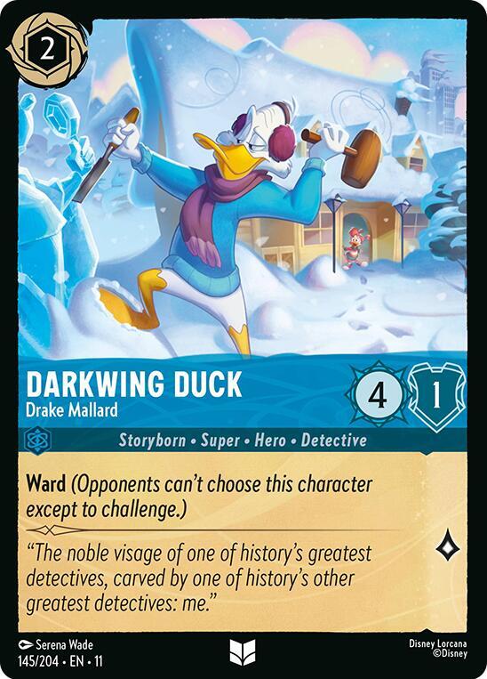 Darkwing Duck - Drake Mallard (145/204) [Winterspell] | Jack's On Queen