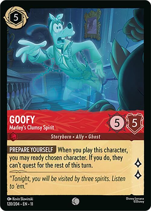 Goofy - Marley's Clumsy Spirit (120/204) [Winterspell] | Jack's On Queen