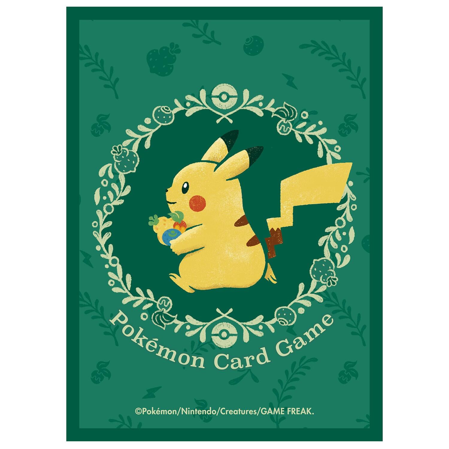 Card Sleeves - Pikachu Tokinomi (64-Pack) (Pokemon Center Japan Exclusive) | Jack's On Queen