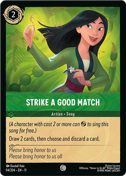 Strike a Good Match (94/204) [Winterspell] | Jack's On Queen
