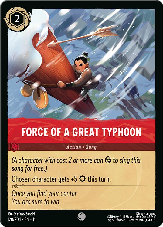 Force of a Great Typhoon (128/204) [Winterspell] | Jack's On Queen