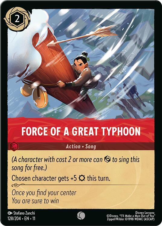 Force of a Great Typhoon (128/204) [Winterspell] | Jack's On Queen
