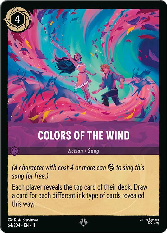 Colors of the Wind (64/204) [Winterspell] | Jack's On Queen