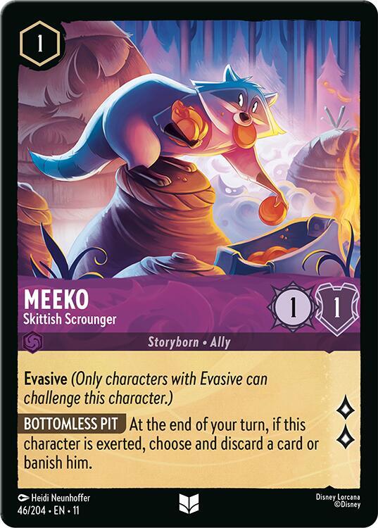 Meeko - Skittish Scrounger (46/204) [Winterspell] | Jack's On Queen