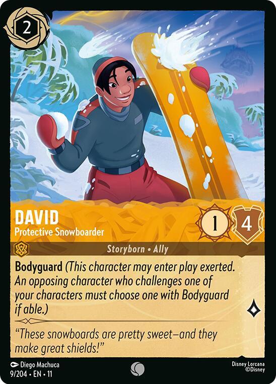 David - Protective Snowboarder (9/204) [Winterspell] | Jack's On Queen