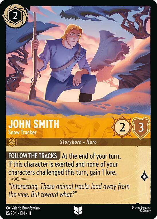John Smith - Snow Tracker (15/204) [Winterspell] | Jack's On Queen
