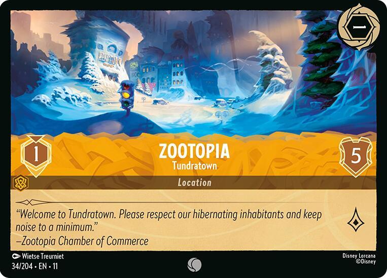 Zootopia - Tundratown (34/204) [Winterspell] | Jack's On Queen