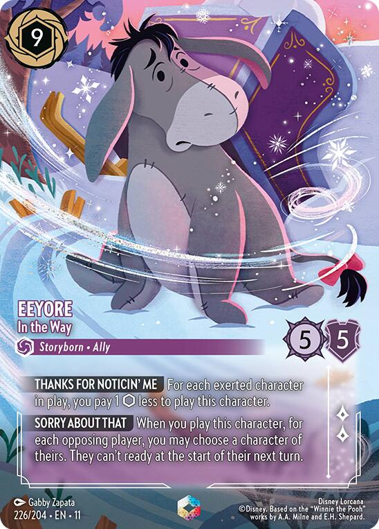 Eeyore - In the Way (Enchanted) (226/204) [Winterspell] | Jack's On Queen