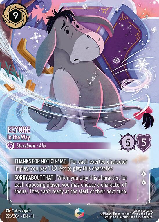 Eeyore - In the Way (Enchanted) (226/204) [Winterspell] | Jack's On Queen