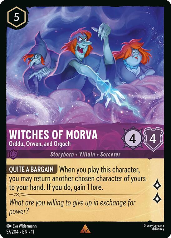 Witches of Morva - Orddu, Orwen, and Orgoch (57/204) [Winterspell] | Jack's On Queen