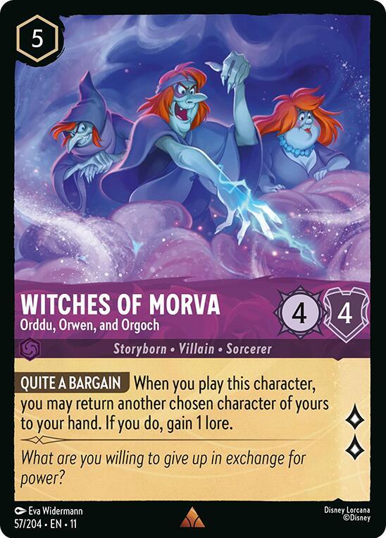 Witches of Morva - Orddu, Orwen, and Orgoch (57/204) [Winterspell] | Jack's On Queen