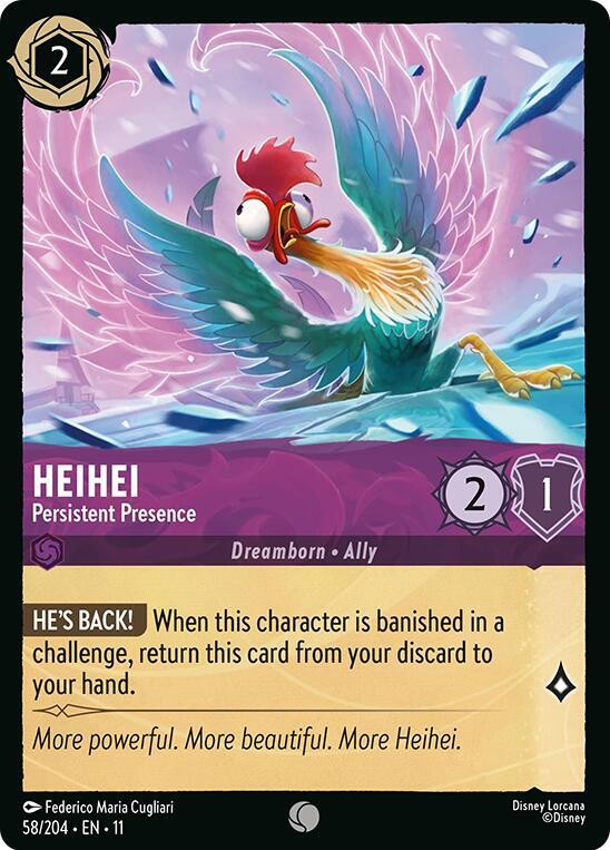 HeiHei - Persistent Presence (58/204) [Winterspell] | Jack's On Queen