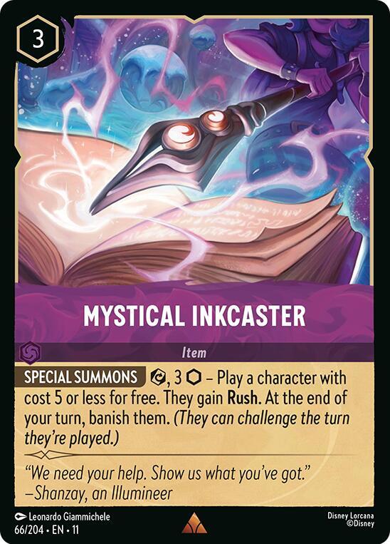 Mystical Inkcaster (66/204) [Winterspell] | Jack's On Queen